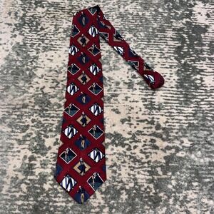 vintage Stuart Ashley golf silk tie